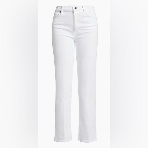 FRAME The Le High Straight White Classic Curve Enhancing Jeans Size 25 - Picture 3 of 16